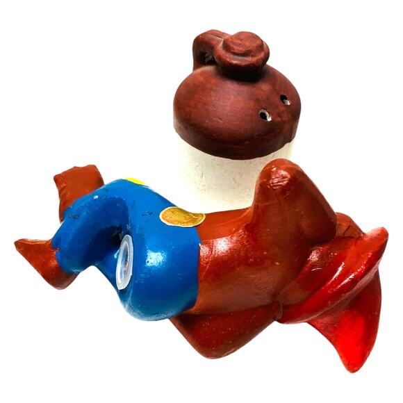 Vintage Hillbilly & Moonshine Jug Salt And Pepper Shakers Made in Japan Artmark - Picture 3 of 11